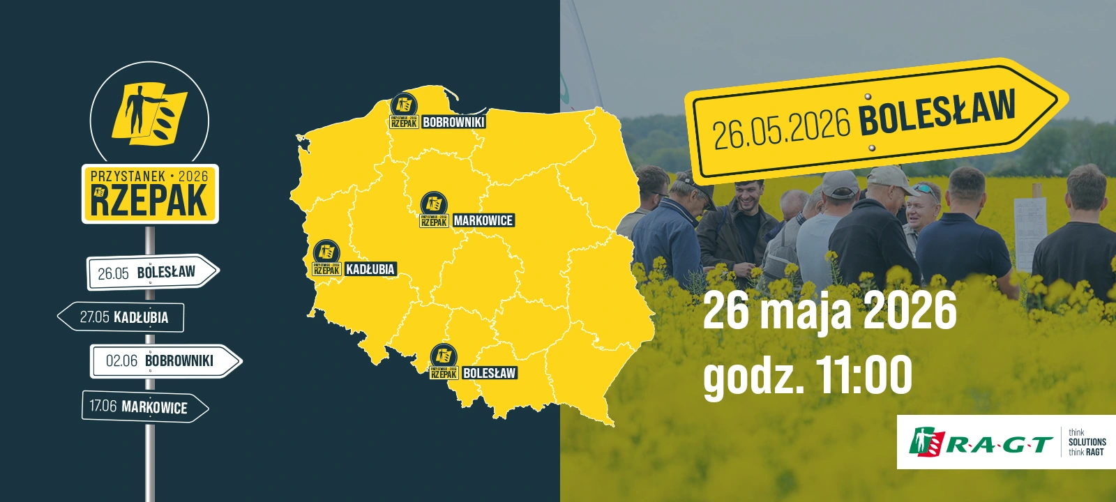 Przystanek Rzepak RAGT - 26.05.2026 - Bolesław