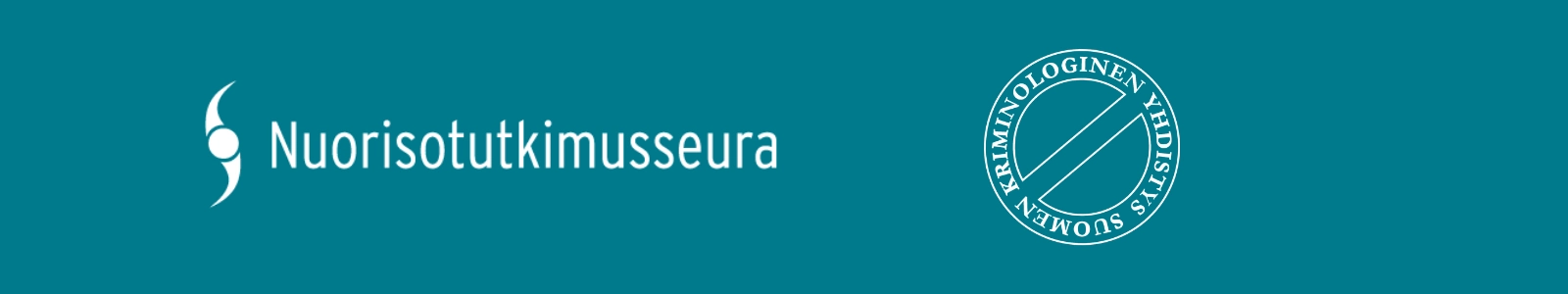 Nuorisotutkimusseuran ja Suomen kriminologisen yhdistyksen logot.