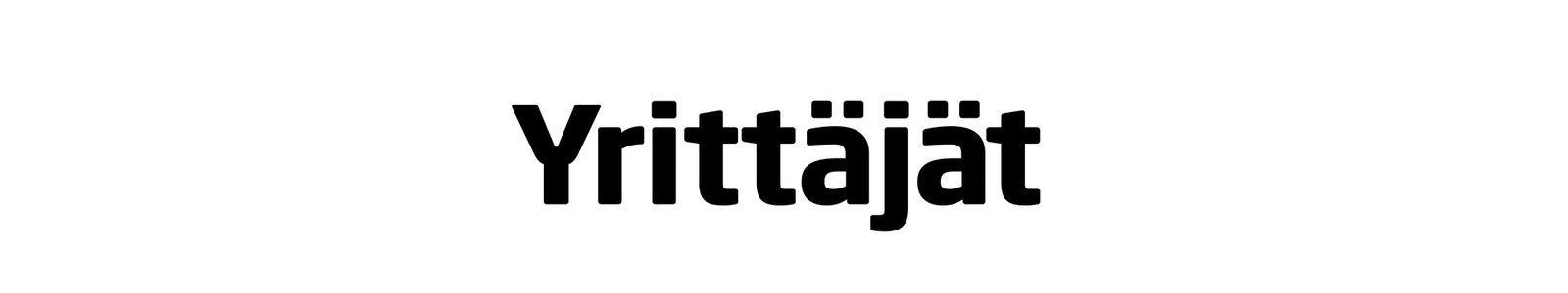 Yrittäjät logo
