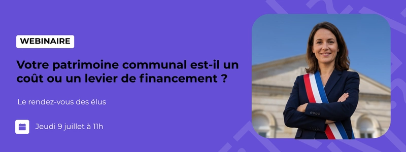 RDV des élus - Votre patrimoine communal est-il un coût ou un levier de financement ?