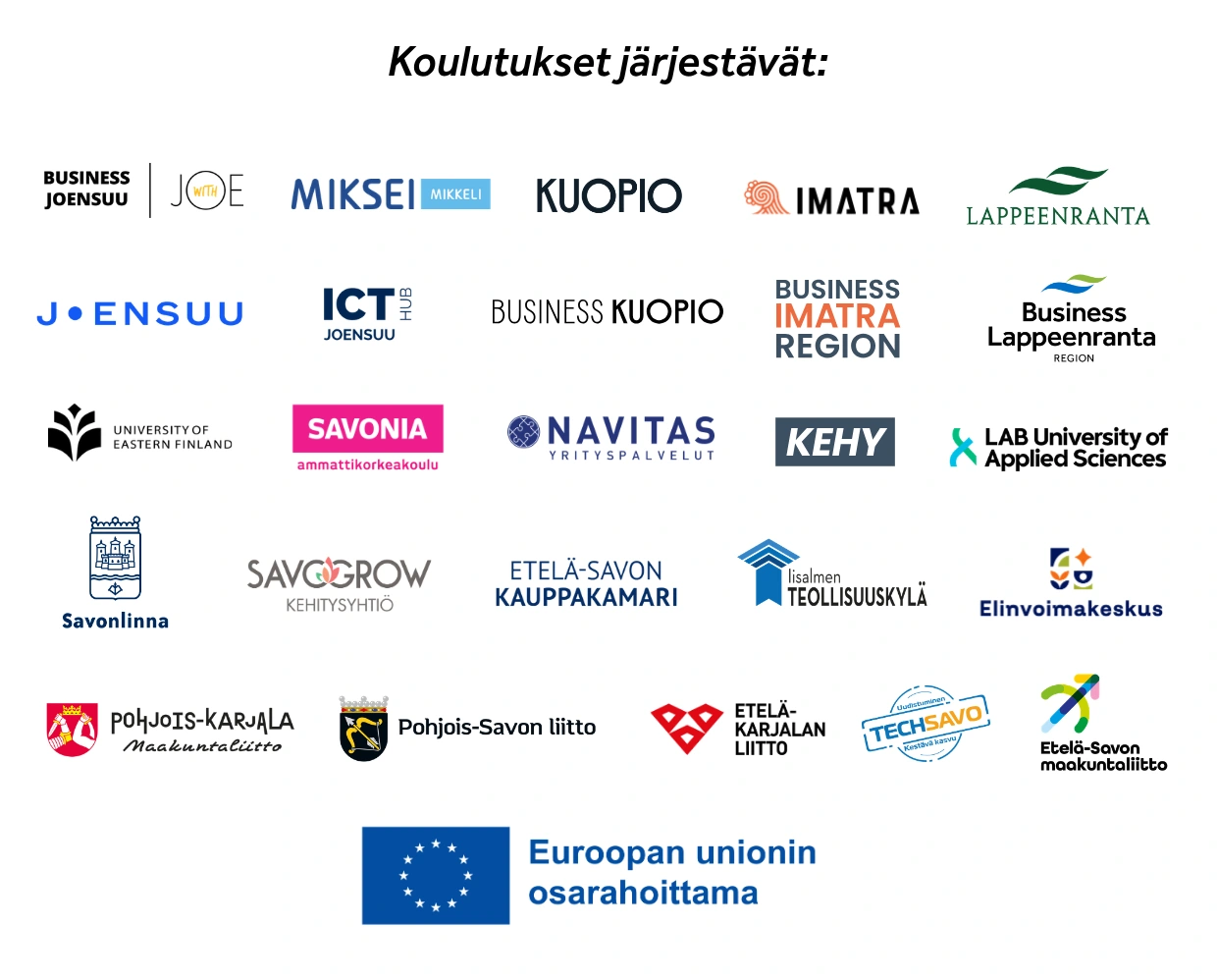 koulutukset järjestävät